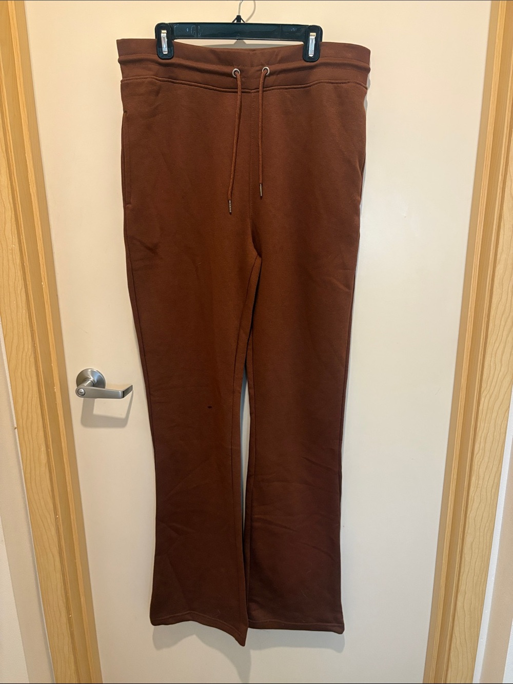 NWT Brown Drawstring Waist Knit Pants